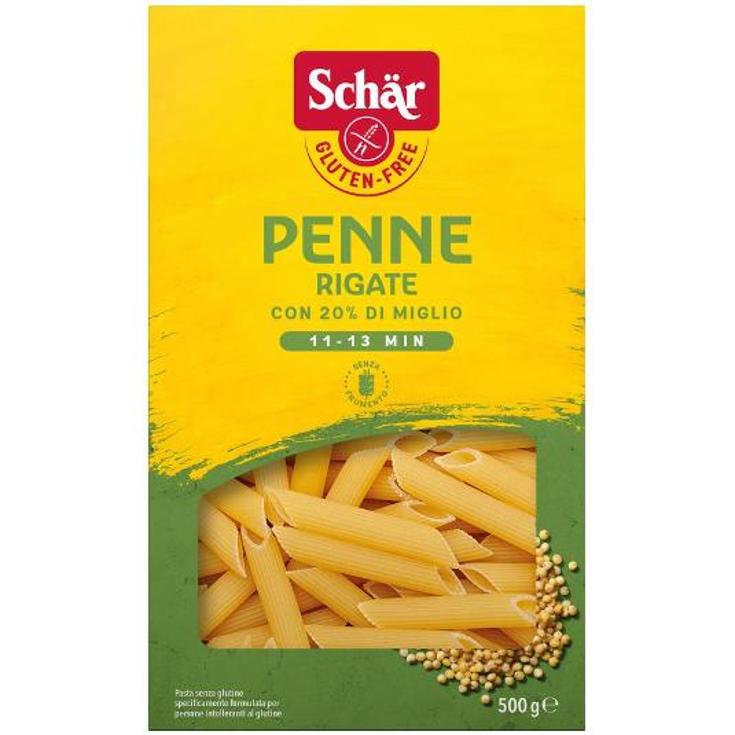 PASTA PENNE SIN GLUTEN SCHÄR PQTE 500 GR