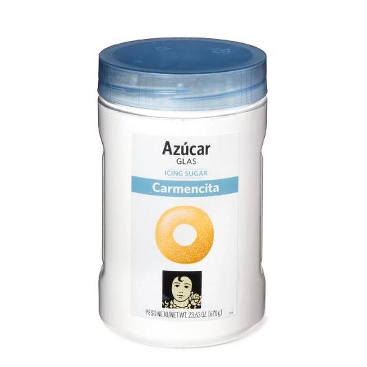 AZUCAR GLAS CARMENCITA BOTE 670 GR