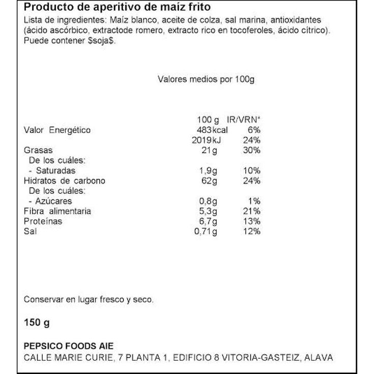 APERITIVO DORITOS DIPAS ORIGIN MATUTANO BOLSA 150 GR