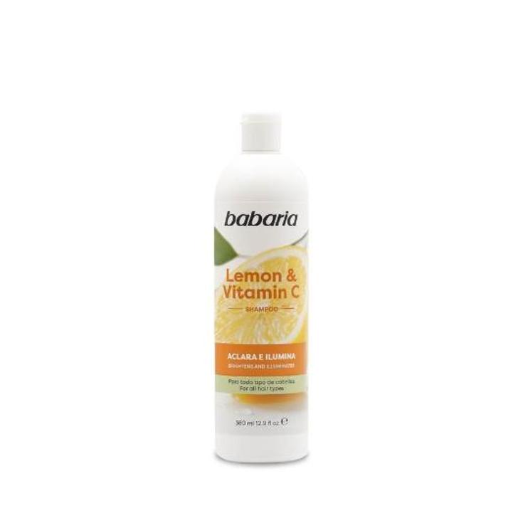 CHAMPU LIMON VITAMINA C BABARIA BTLLA 380 ML