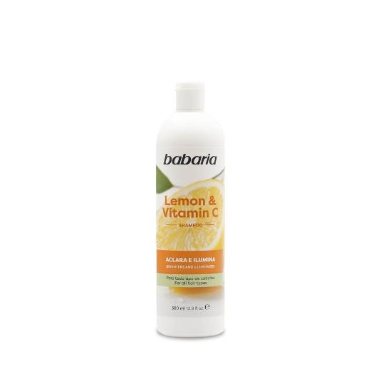 CHAMPU LIMON VITAMINA C BABARIA BTLLA 380 ML