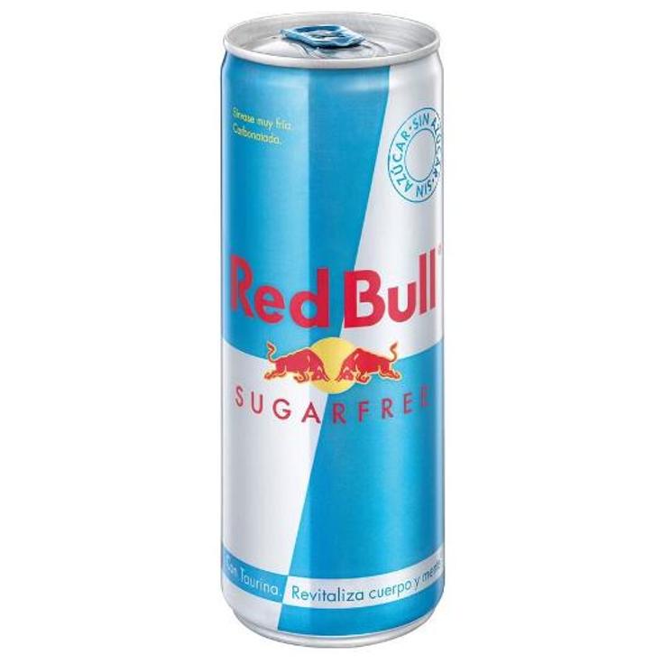 REFRESCO ENERGETICO SUGAR FREE RED BULL LATA 250 ML