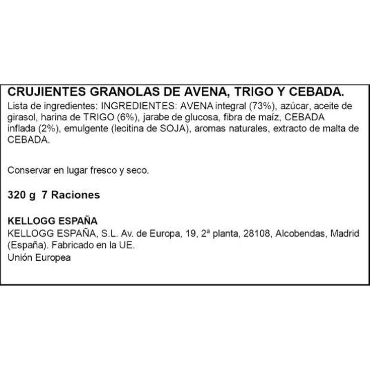 CEREALES SPECIAL K GRANOLA AVEN KELLOGG BOLSA 320 GR
