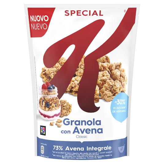 CEREALES SPECIAL K GRANOLA AVEN KELLOGG BOLSA 320 GR