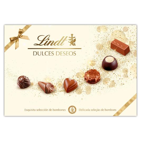 BOMBON DULCES DESEOS LINDT CAJA 143 GR