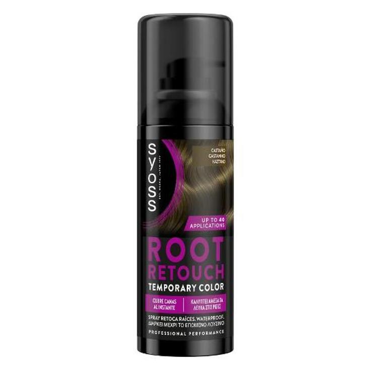 RETOCA RAICES CASTAÑO SYOSS SPRAY 120 ML