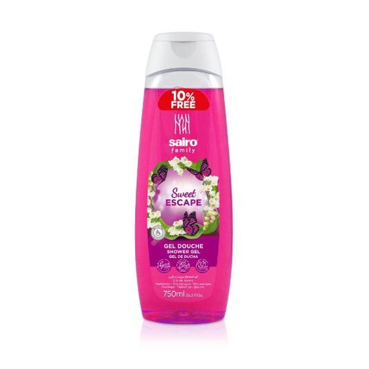 GEL BAÑO FAMILY SWEET ESCAPE SAIRO BTLLA 750 ML