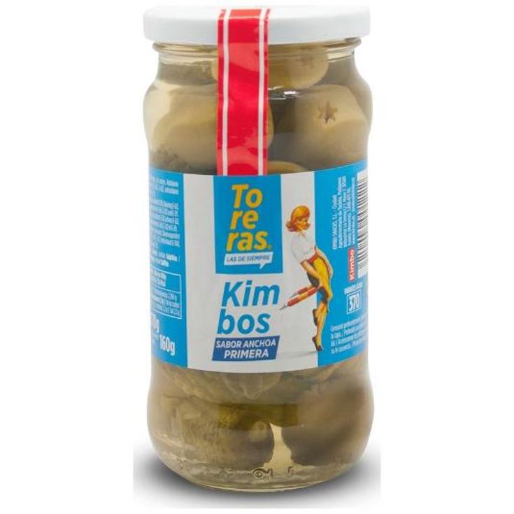 KIMBOS SABOR ANCHOA TORERAS FRASCO 160 GR