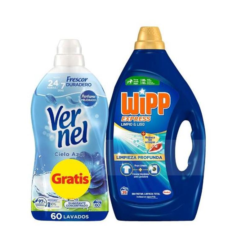 DETERG.LIMPIO LISO 35D+VERNEL60 WIPP BTLLA 35 LA