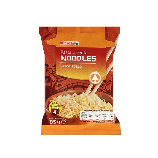 PASTA ORIENTAL NOODLES POLLO SPAR SOBRE 85 GR