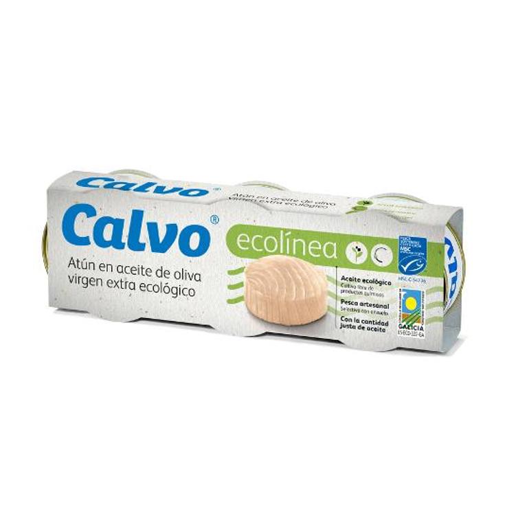 ATUN AC.OLIVA V.EXT. ECO 3X52GR CALVO PACK 156 GR