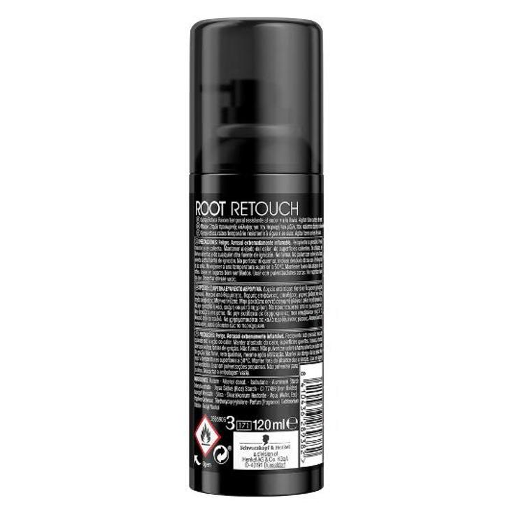 RETOCA RAICES NEGRO SYOSS SCHWARKOPF SPRAY 120 ML