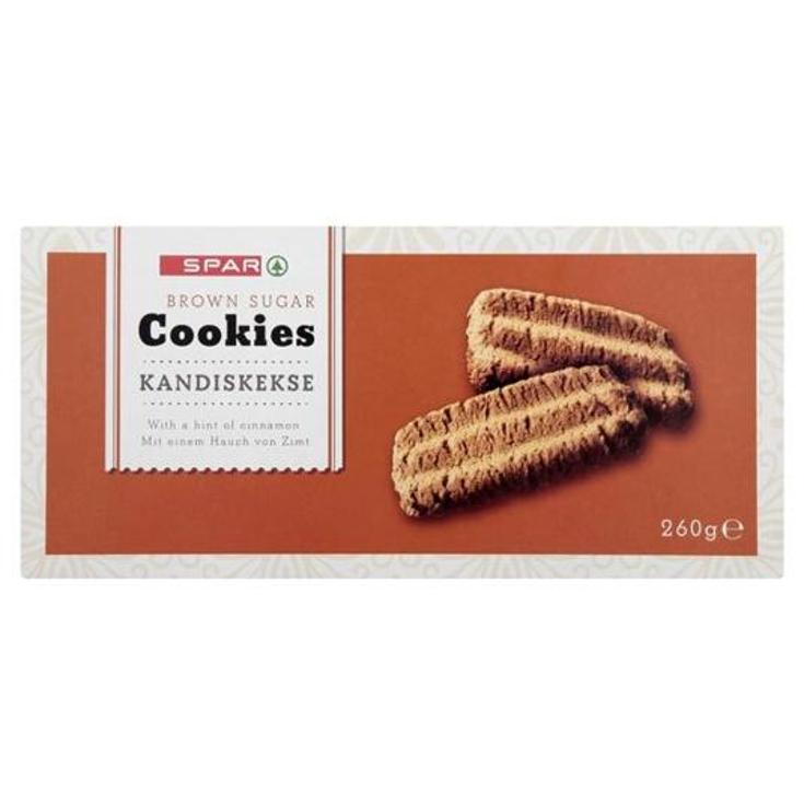 GALLETAS BROWN SUGAR COOKIES SPAR CAJA 260 GR