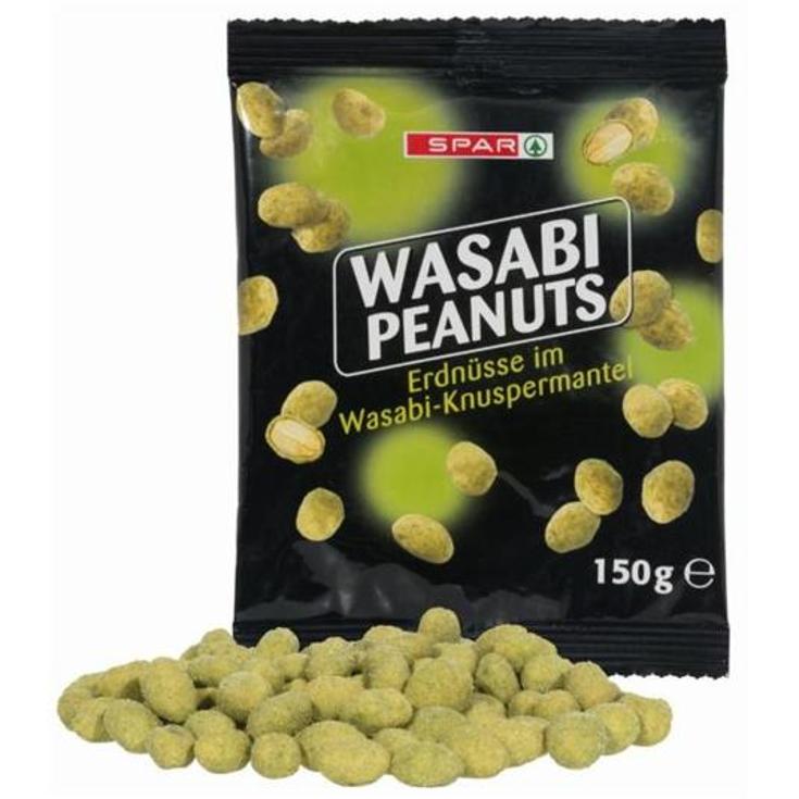 CACAHUETE PEANUTS WASABI SPAR BOLSA 150 GR