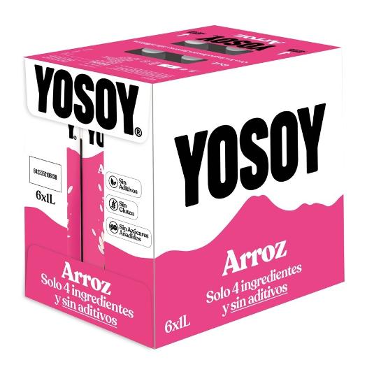 BEBIDA DE ARROZ YOSOY BRIK 1 LT