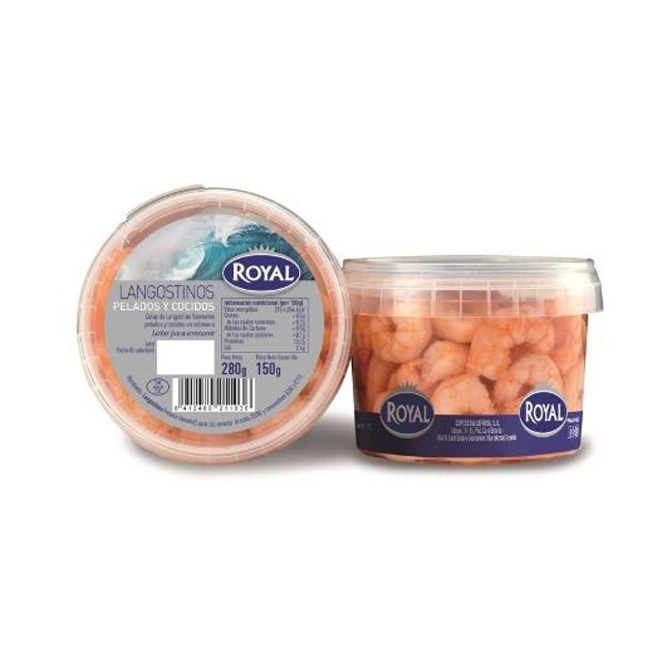 COLAS DE LANGOSTINO ROYAL TARRO 280 GR