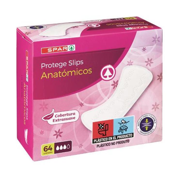 PROTEGE SLIP ANATOMICO REGULAR SPAR PQTE 64 UD