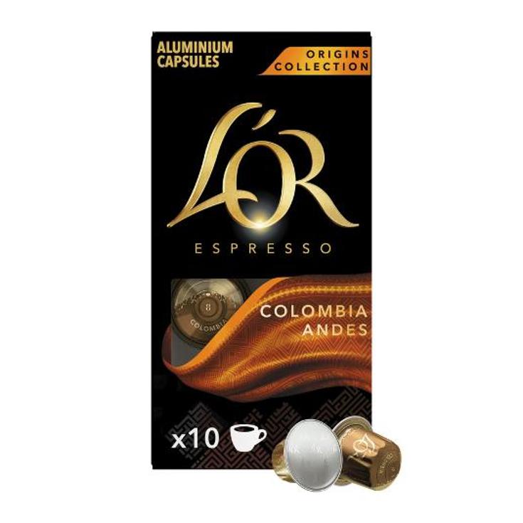 CAFE CAPSULAS (NESP.)COLOMBIA LÓR ESTCHE 10 UD
