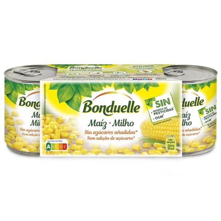 MAIZ DULCE 3X140 GR. BONDUELLE PACK 420 GR