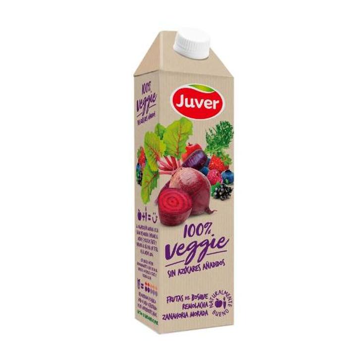 ZUMO VEGGIE FRUTAS DEL BOSQUE JUVER UNIDAD 1060 GR