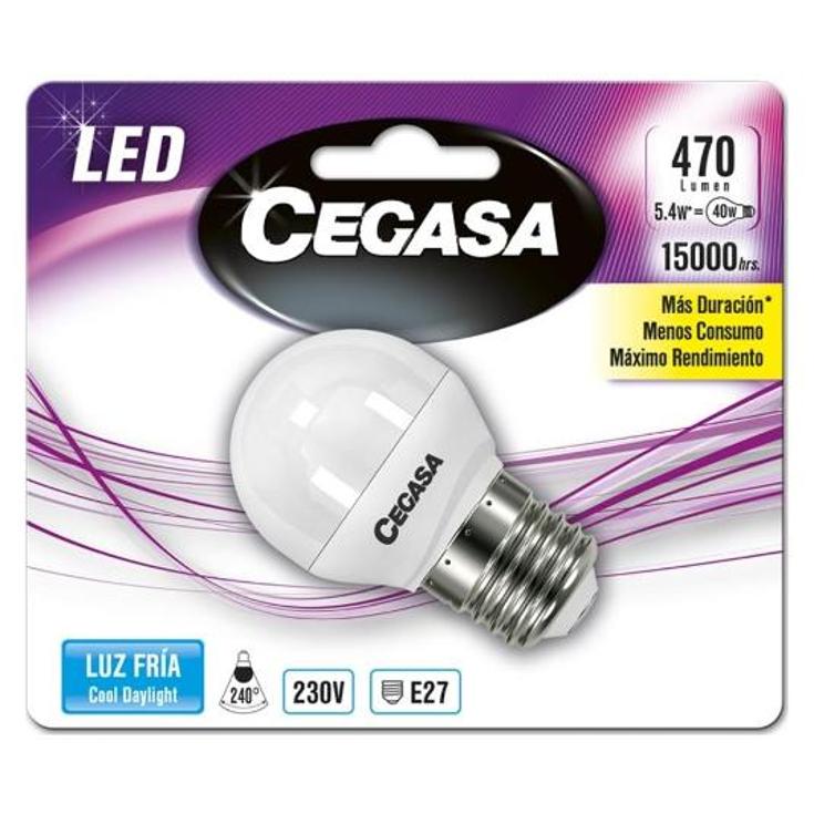 LAMPARA LED FIL .ESF.E27 FRIA CEGASA BLIST 1 UD