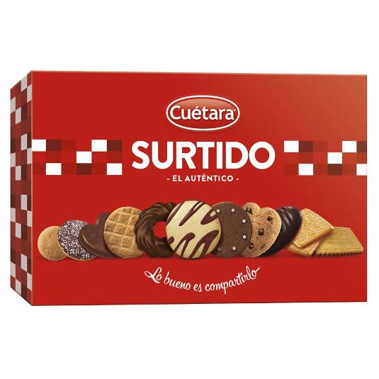 GALLETAS SURTIDO CUETARA CAJA 420 GR