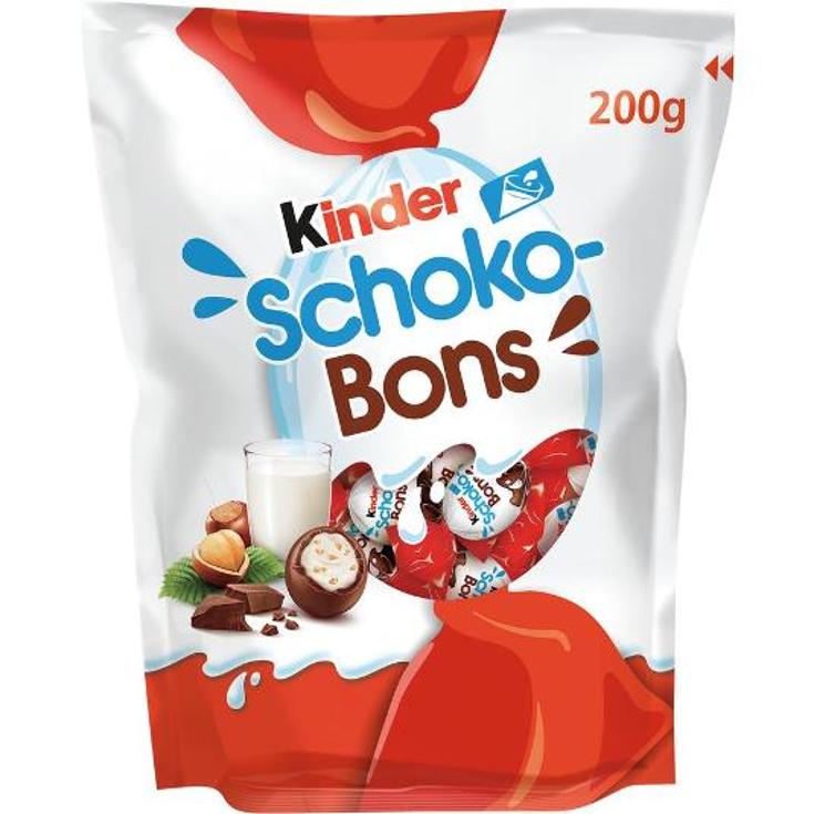 CHOCOLATE BOLAS SCHOKOBONS 200 KINDER ESTCH 200 GR