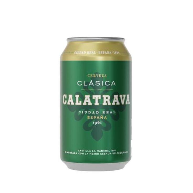 CERVEZA CLASICA LATA 33 CL 4,8% CALATRAVA LATA 33 CL