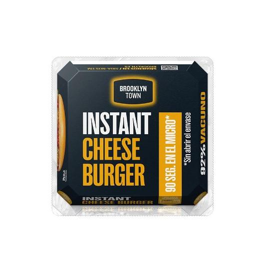 HAMBURGUESA CHEESE BURGER BROOKLYN TW UNIDAD 210 GR