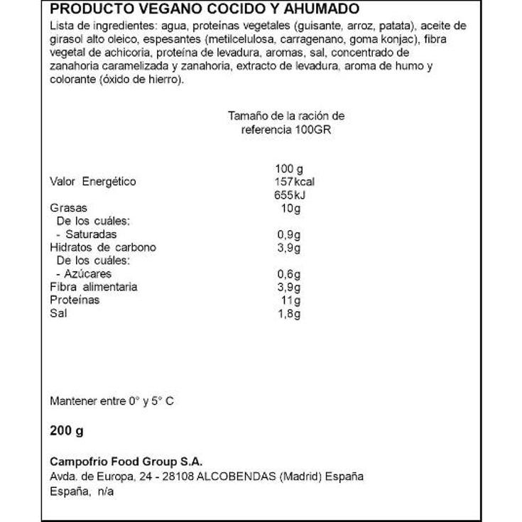 SALCHICHAS VEGETARIANA VIENA BETTER BALAN PQTE 200 GR