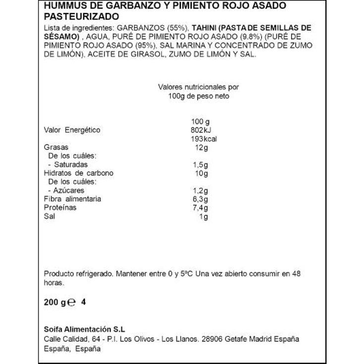 HUMMUS GOURMET HUMMUS HOUSE TRRNA 230 GR