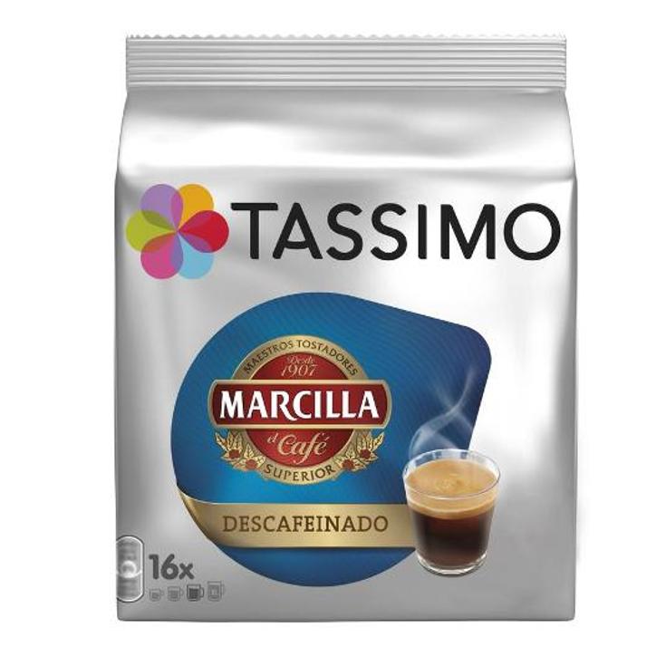 CAFE TASSIMO ESPRESSO DESCAFEIN MARCILLA CAJA 16 UD