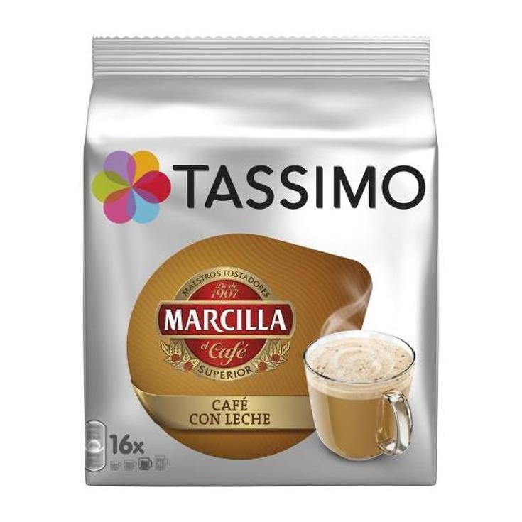 CAFE CON LECHE TASSIMO MARCILLA CAJA 184 GR