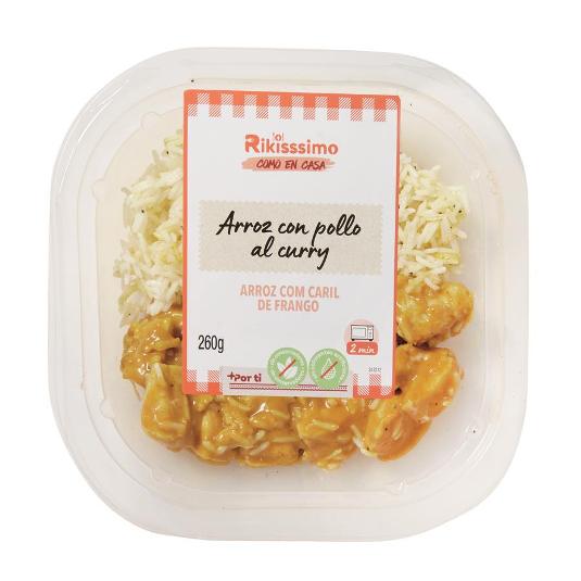 ARROZ POLLO CURRY RIKISSSIMO UNIDAD 260 GR
