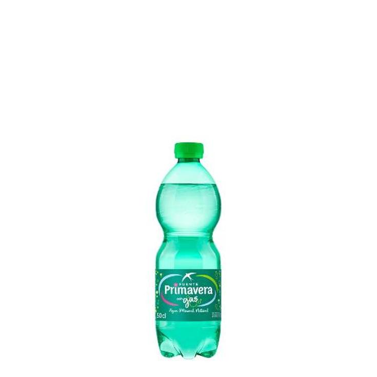 AGUA MINERAL CON GAS 50CL F.PRIMAVERA BTLLA 50 CL