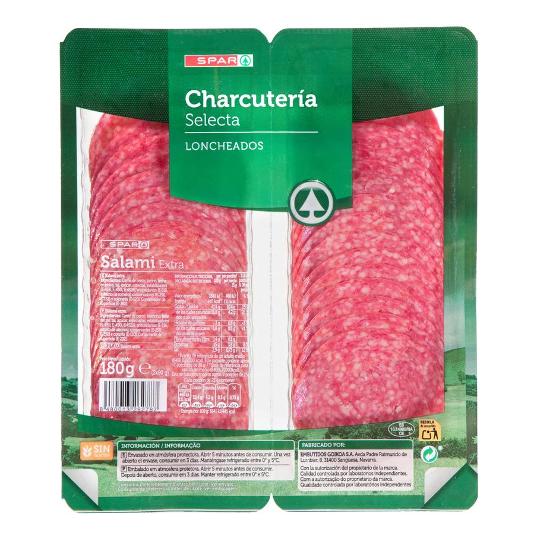 SALAMI EXTRA BIPACK 2X90 SPAR BLIST 180 GR