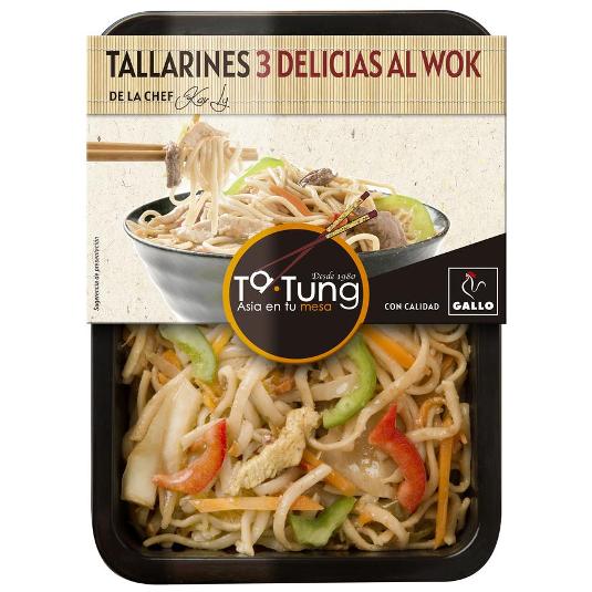 TALLARINES AL WOK TA-TUNG BDJA 250 GR