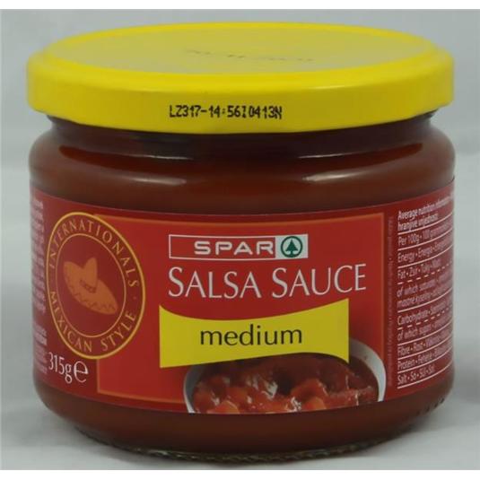 SALSA PICANTE SUAVE SPAR BOTE 315 GR