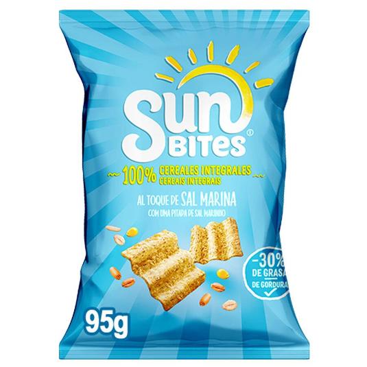 APERITIVO MULTICEREALES C/SAL SUNBITES BOLSA 95 GR