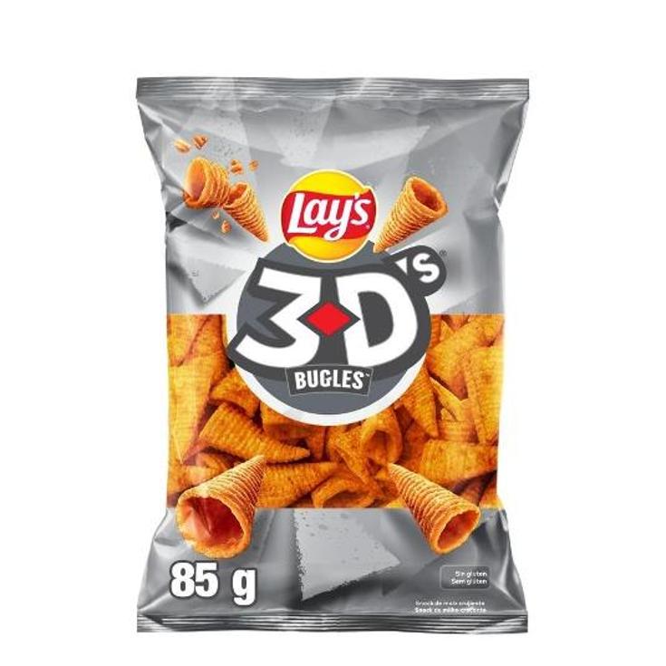 APERITIVOS BUGLES 3D LAYS BOLSA 80 GR