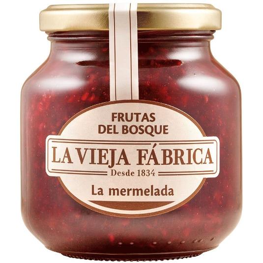 MERMELADA FRUTOS DEL BOSQUE LA VIEJA FAB FRASCO 350 GR