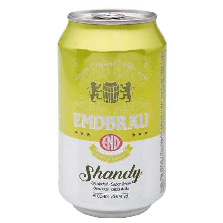 CERVEZA SHANDY LIMON EMDBRAU LATA 33 CL