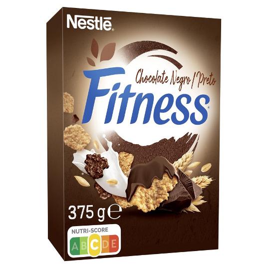 CEREALES FITNESS CHOCO.NEGRO NESTLE PQTE 375 GR