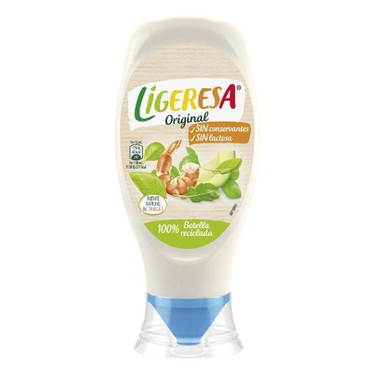 SALSA FINA (BOCABAJO) LIGERESA PET 430 ML