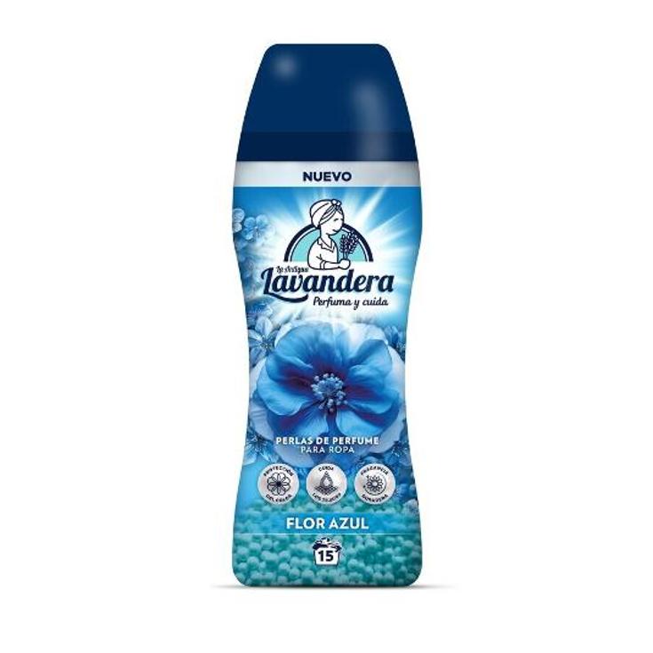 PERLAS DE PERFUME FLOR AZUL AN.LAVANDERA BTLLA 210 GR
