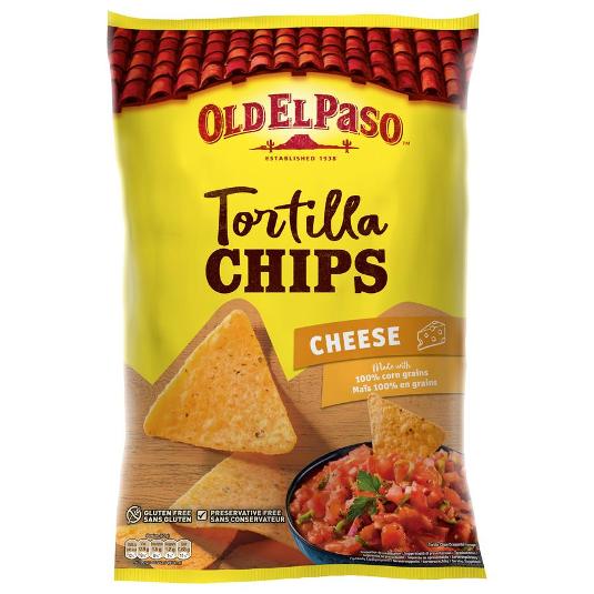 NACHOS QUESO OLD EL PASO BOLSA 185 GR