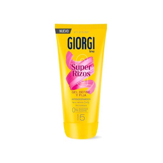 FIJACION GOMINA GEL F/5 RIZOS GIORGI TUBO 250 ML