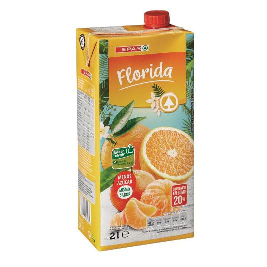 BEBIDA REFRESCANTE FLORIDA SPAR BRIK 2 LT