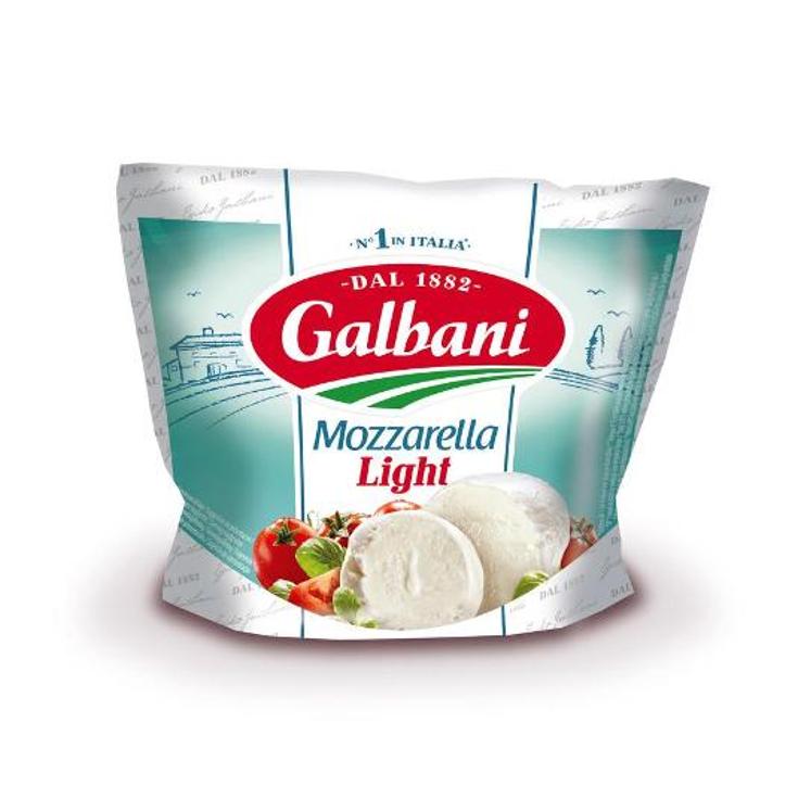 QUESO MOZZARELLA LIGHT GALVANI UNIDAD 125 GR