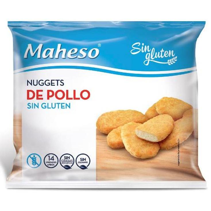 NUGGETS POLLO SIN GLUTEN MAHESO ESTUCH 300 GR